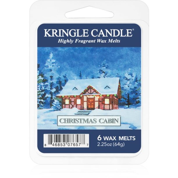 Kringle Candle Christmas Cabin восък за арома-лампа 64 гр.