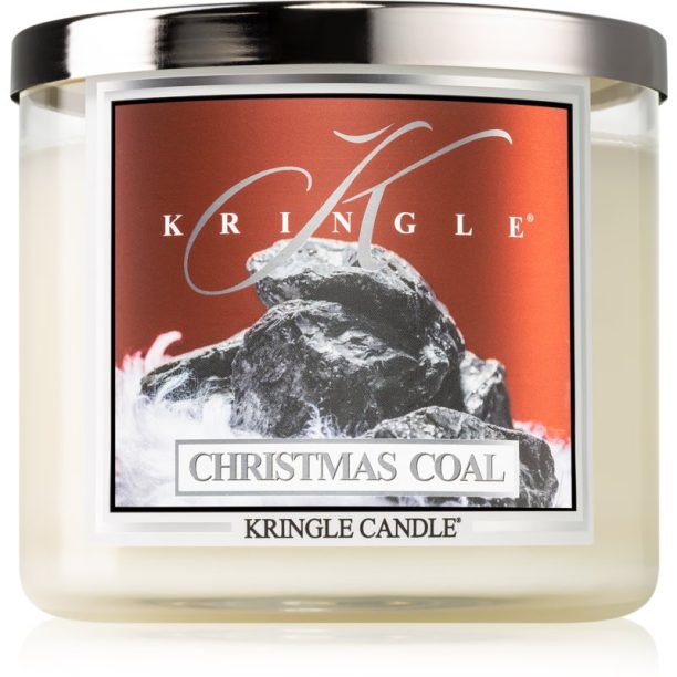 Kringle Candle Christmas Coal ароматна свещ 411 гр.