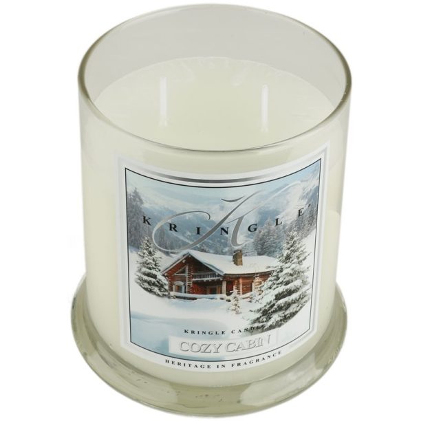 Kringle Candle Cozy Cabin ароматна свещ 411 гр. на ниска цена