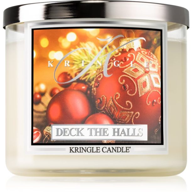 Kringle Candle Deck The Halls ароматна свещ I. 411 гр.