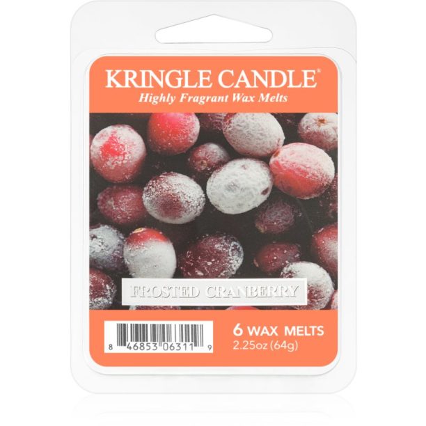 Kringle Candle Frosted Cranberry восък за арома-лампа 64 гр.