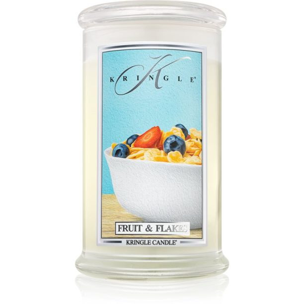 Kringle Candle Fruit & Flakes ароматна свещ 624 гр.