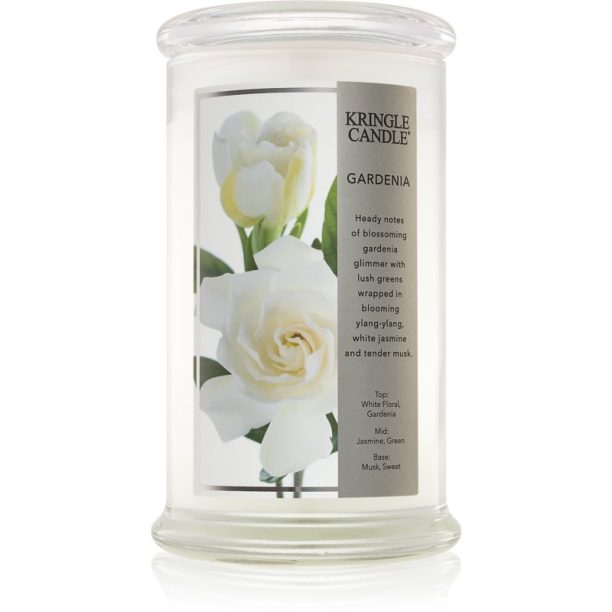 Kringle Candle Gardenia ароматна свещ 624 гр.