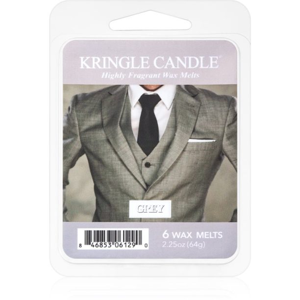 Kringle Candle Grey восък за арома-лампа 64 гр.