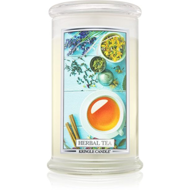 Kringle Candle Herbal Tea ароматна свещ 624 гр.