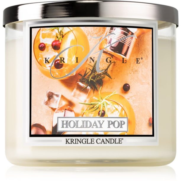 Kringle Candle Holiday Pop ароматна свещ 411 гр.