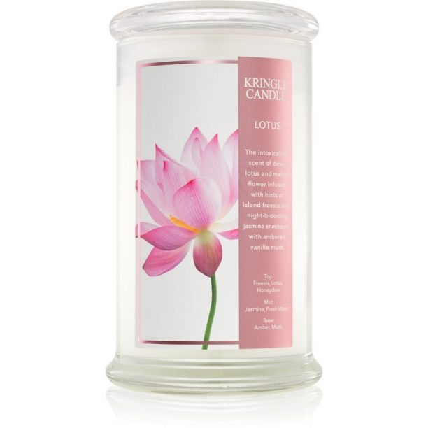 Kringle Candle Lotus ароматна свещ 624 гр.