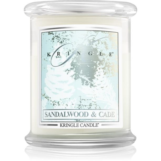 Kringle Candle Sandalwood & Cade ароматна свещ 411 гр.