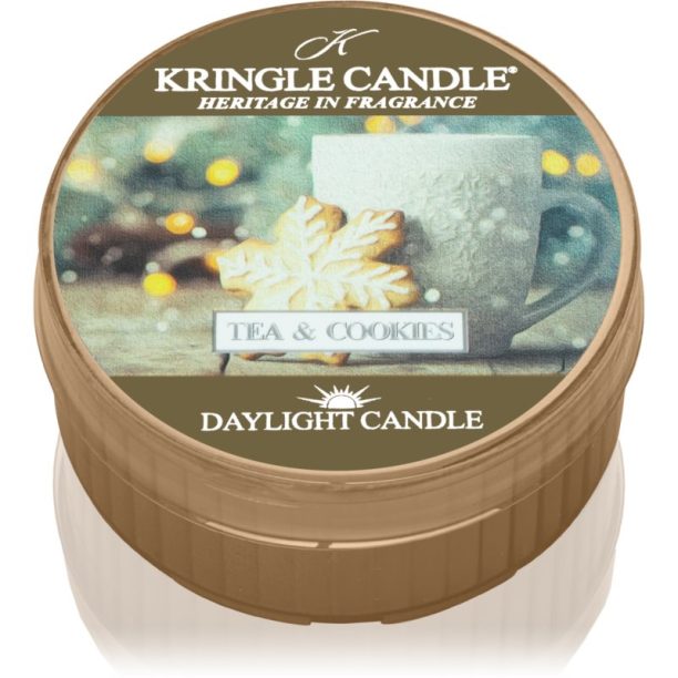 Kringle Candle Tea & Cookies чаена свещ 42 гр.