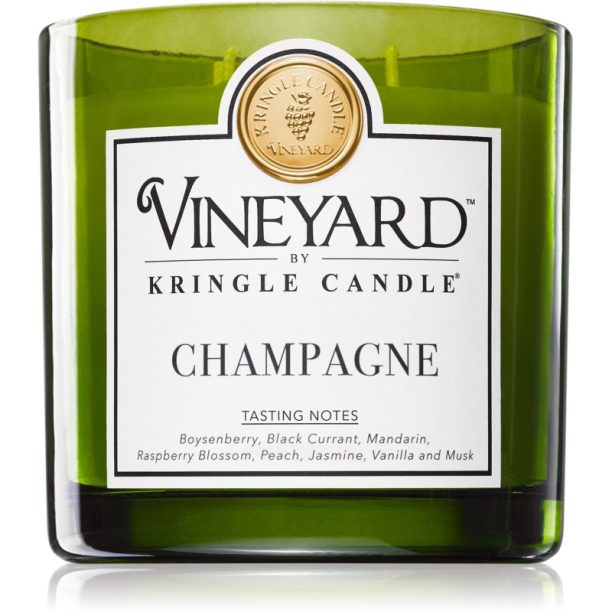 Kringle Candle Vineyard Sparkling Wine ароматна свещ 737 гр.