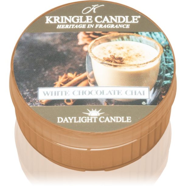 Kringle Candle White Chocolate Chai чаена свещ 42 гр.