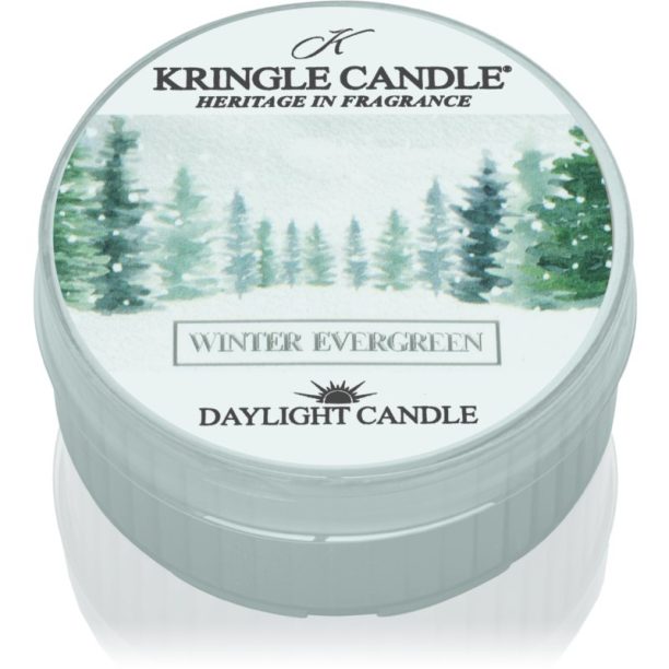 Kringle Candle Winter Evergreen чаена свещ 42 гр.