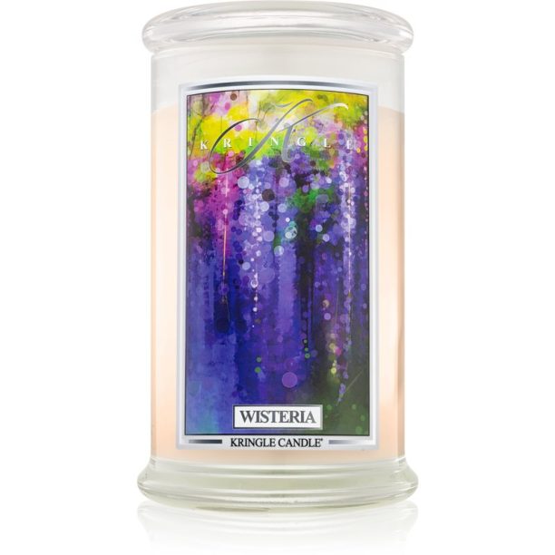 Kringle Candle Wisteria ароматна свещ 624 гр.