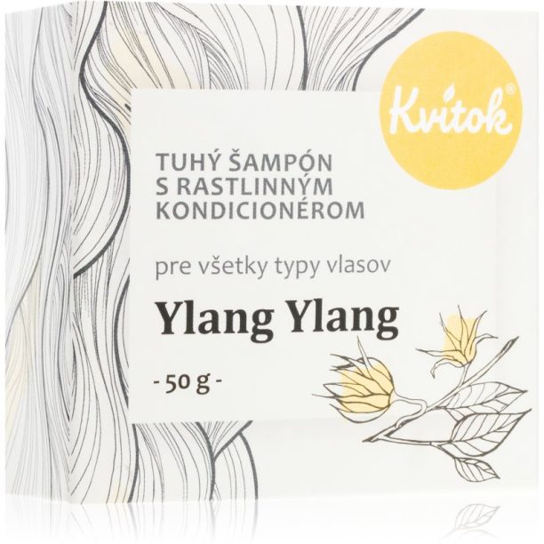 Kvitok Ylang Ylang Твърд шампоан за руса коса 50 гр.