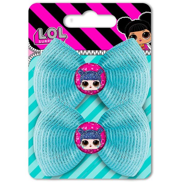 L.O.L. Surprise Hair clip Kawaii Queen фиби за коса с панделка 2 бр.