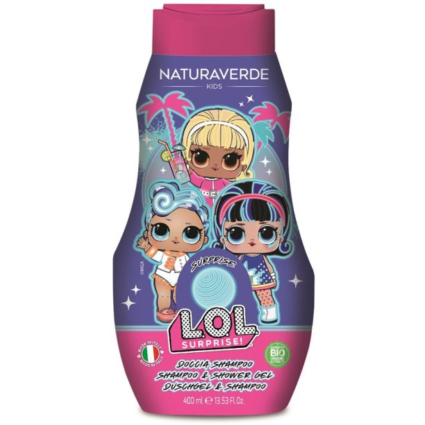 L.O.L. Surprise Shampoo And Shower Gel шампоан и душ гел за деца 400 мл.