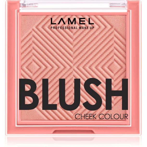 LAMEL OhMy Blush Cheek Colour компактен руж с матиращ ефект цвят 402 3