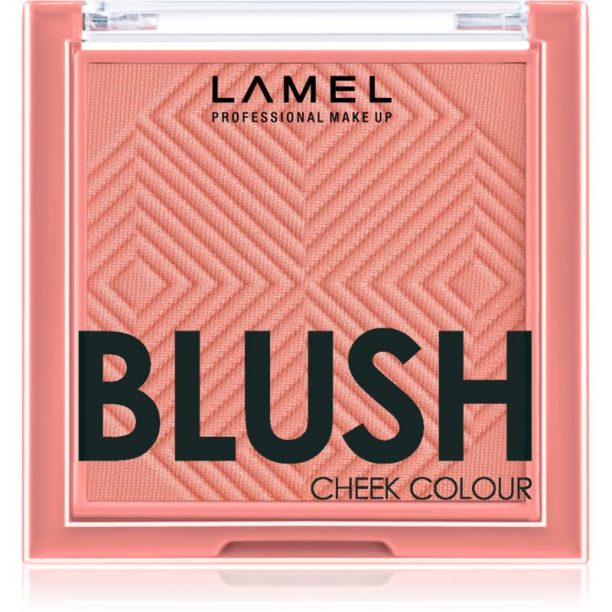 LAMEL OhMy Blush Cheek Colour компактен руж с матиращ ефект цвят 403 3