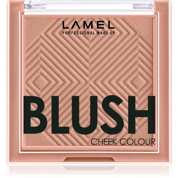 LAMEL OhMy Blush Cheek Colour компактен руж с матиращ ефект цвят 404 3