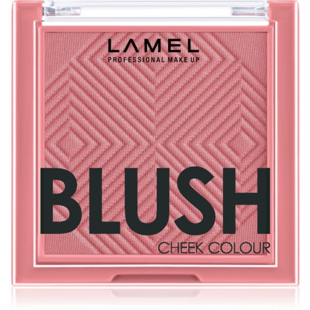 LAMEL OhMy Blush Cheek Colour компактен руж с матиращ ефект цвят 405 3