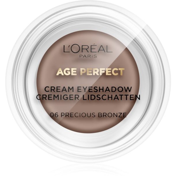 L’Oréal Paris Age Perfect Cream Eyeshadow кремави сенки са очи цвят 04 - Timeless taupe 4 мл.