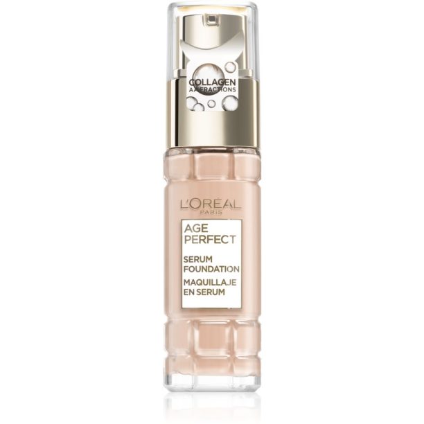 L’Oréal Paris Age Perfect Serum Foundation фон дьо тен за зряла кожа цвят 100 - Ivory 30 мл.