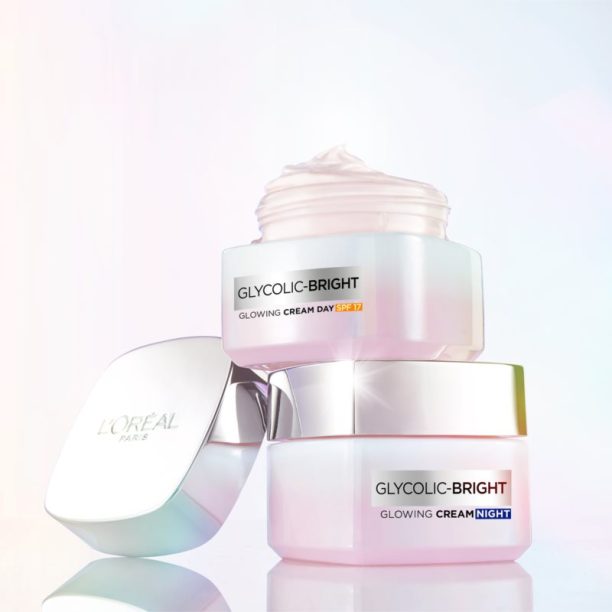 L’Oréal Paris Glycolic-Bright озаряващ нощен крем 50 мл. на ниска цена