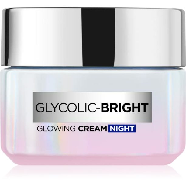 L’Oréal Paris Glycolic-Bright озаряващ нощен крем 50 мл.