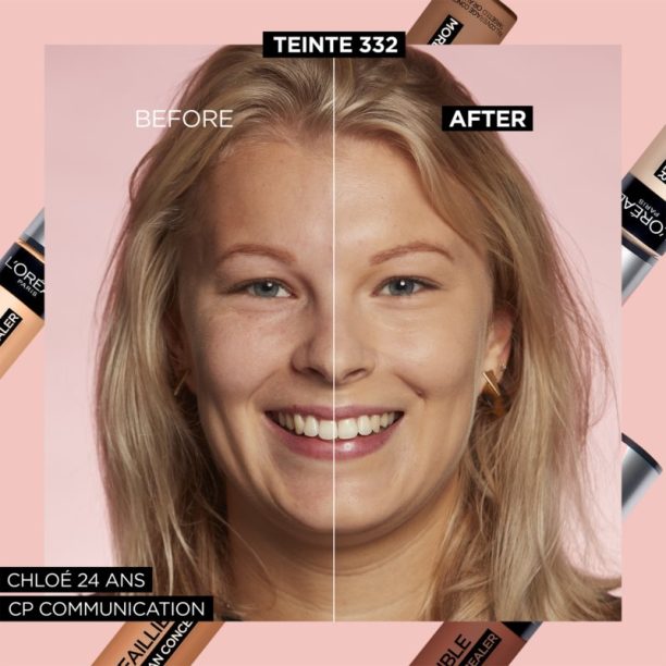 L’Oréal Paris Infaillible 24h More Than Concealer покриващ коректор с матиращ ефект цвят 332 Amber 11 мл. купи на топ цена