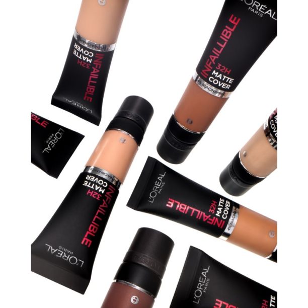 L’Oréal Paris Infallible 32H Matte Cover дълготраен матиращ фон дьо тен SPF 25 цвят 300 (Cool Undertone) 30 мл. купи на топ цена