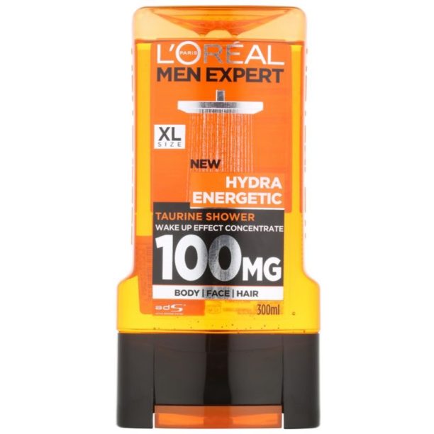 L’Oréal Paris Men Expert Hydra Energetic стимулиращ душ гел 300 мл.