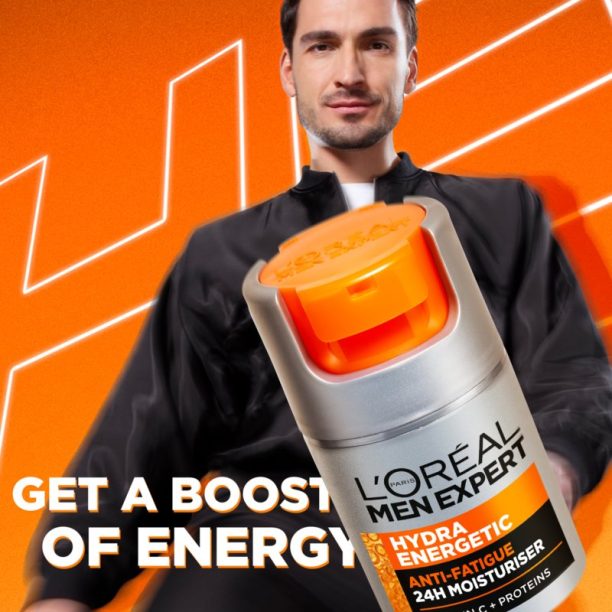 L’Oréal Paris Men Expert Hydra Energetic хидратиращ крем против признаците на умора 50 мл. купи на топ цена