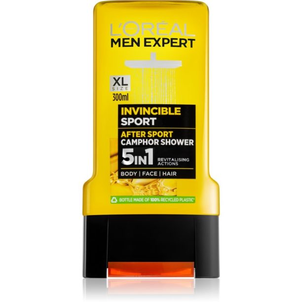 L’Oréal Paris Men Expert Invincible Sport душ гел 5 в 1 300 мл.