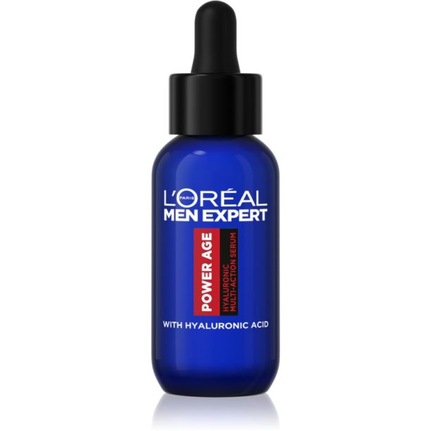 L’Oréal Paris Men Expert Power Age серум с хиалуронова киселина за мъже 30 мл.