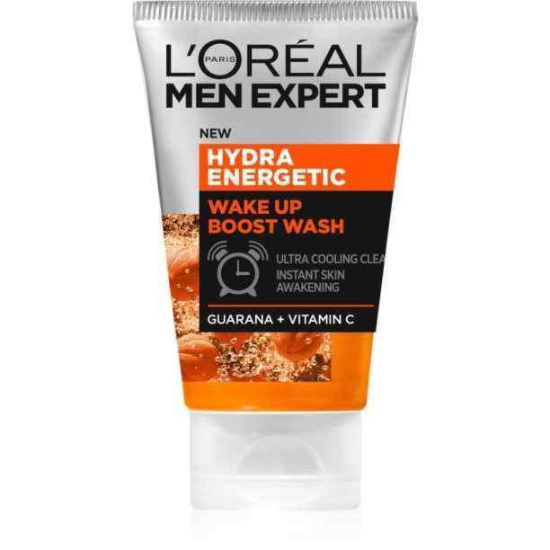 L’Oréal Paris Men Expert Wake Up Boost почистващ гел за лице за мъже 100 мл. на ниска цена