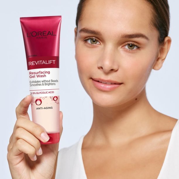 L’Oréal Paris Revitalift Glycolic ексфолиращ почистващ гел 150 мл. купи на топ цена