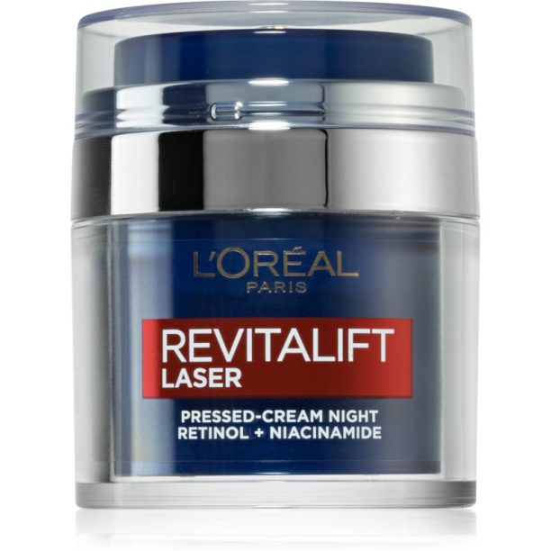 L’Oréal Paris Revitalift Laser Pressed Cream нощен крем против стареене на кожата съпротивление 50 мл.