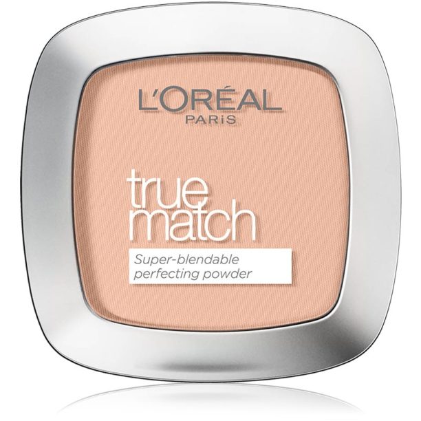 True Match True Match L’Oréal Paris True Match компактна пудра цвят 1R/1C Rose Ivory 9 гр.