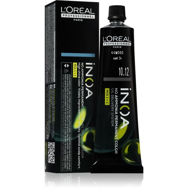 L’Oréal Professionnel Inoa перманентната боя за коса без амоняк цвят 10.12 60 мл.