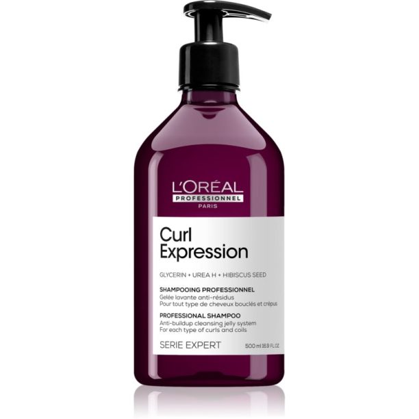 L’Oréal Professionnel Serie Expert Curl Expression почистващ шампоан за чуплива и къдрава коса 500 мл.