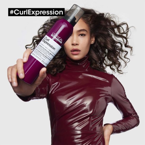 L’Oréal Professionnel Serie Expert Curl Expression стилизираща пяна за дефиниране и оформяне на прическа за чуплива и къдрава коса 250 мл. купи на топ цена