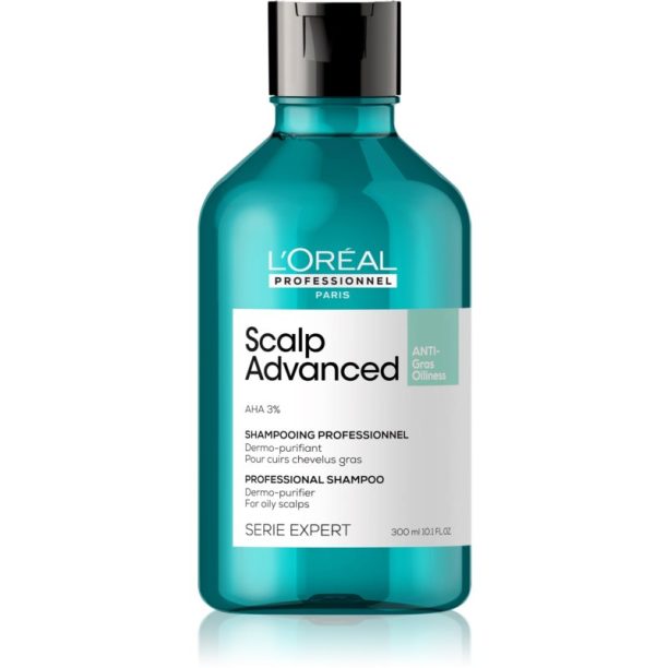 L’Oréal Professionnel Serie Expert Scalp Advanced почистващ шампоан за мазна кожа на скалпа 300 мл.