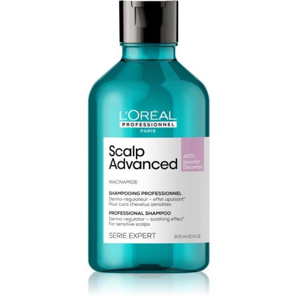 L’Oréal Professionnel Serie Expert Scalp Advanced шампоан за чувствителна и раздразнена кожа на скалпа 300 мл.