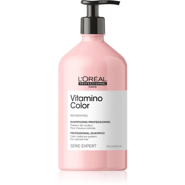 L’Oréal Professionnel Serie Expert Vitamino Color шампоан за блясък за боядисана коса 750 мл.