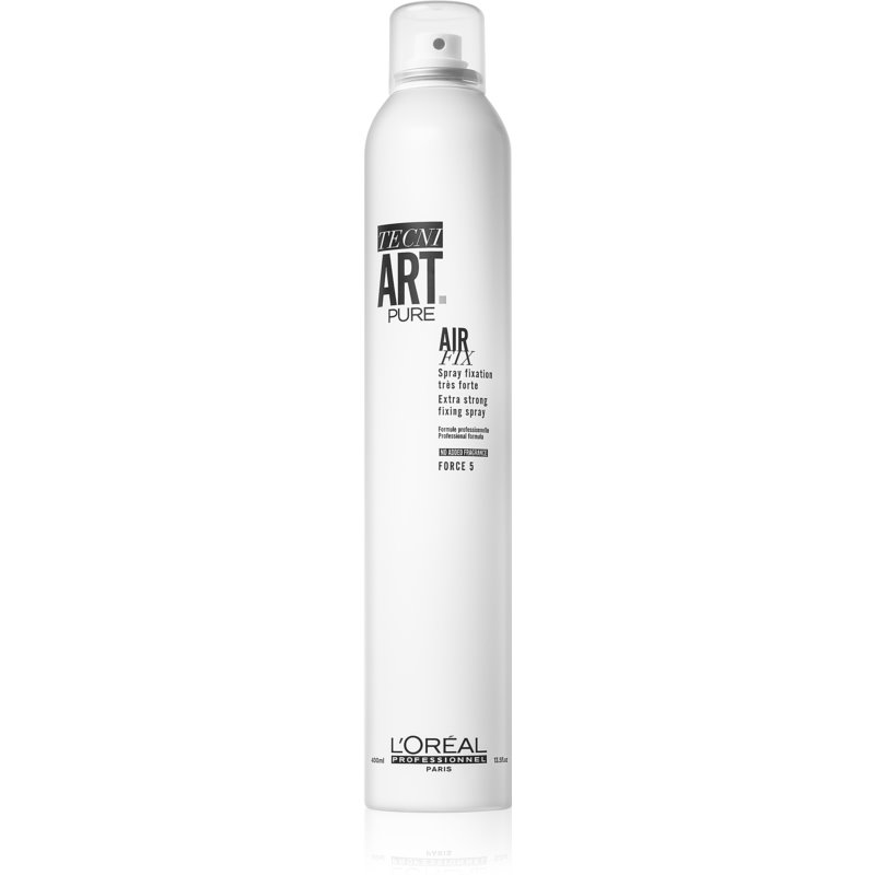 L’Oréal Professionnel Tecni.Art Air Fix Pure спрей за коса с екстра силна фиксация без парфюм 400 мл.