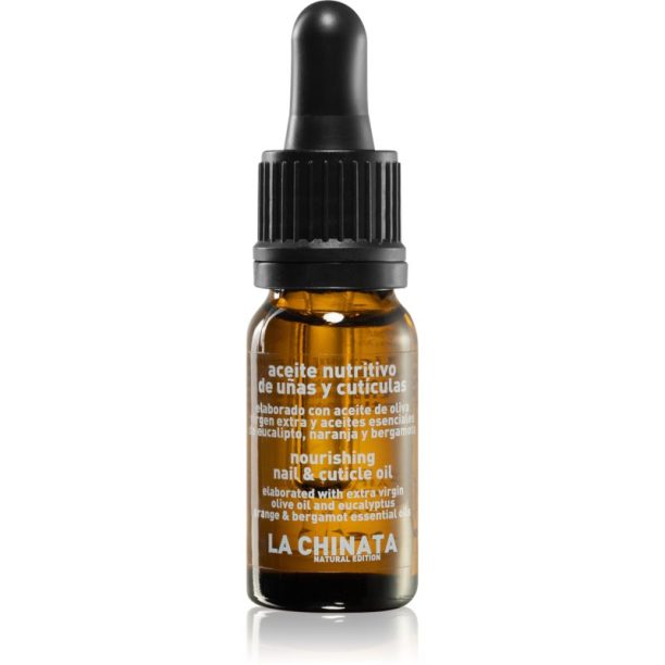 La Chinata Nourishing Nail & Cuticle Oil подхранващо олио за нокти и кожичките около ноктите 10 мл.