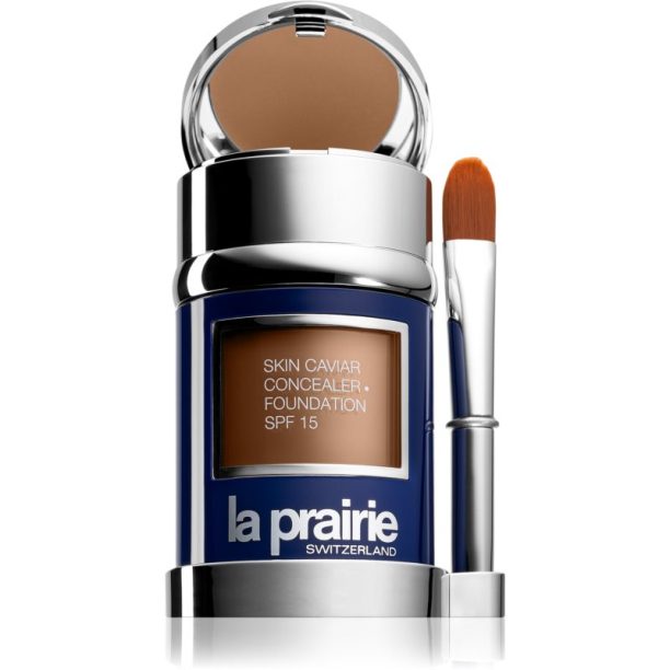 La Prairie Skin Caviar Concealer Foundation грим и коректор SPF 15 цвят N-20 Pure Ivory 30 мл.