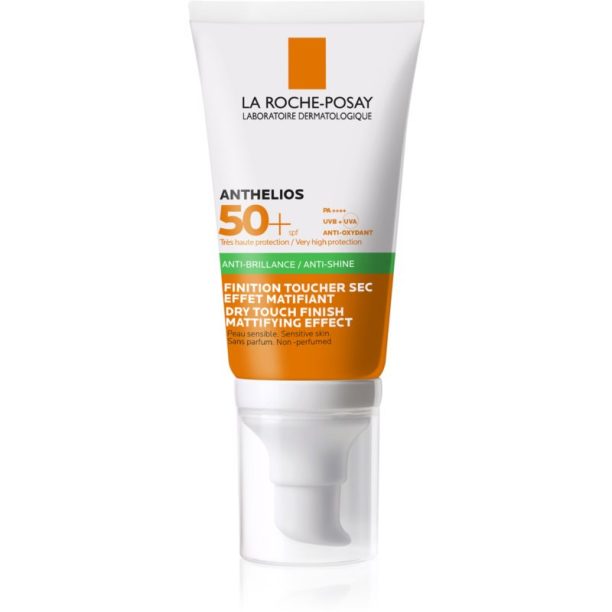 La Roche-Posay Anthelios XL неароматизиран матиращ гел-крем SPF 50+ 50 мл.