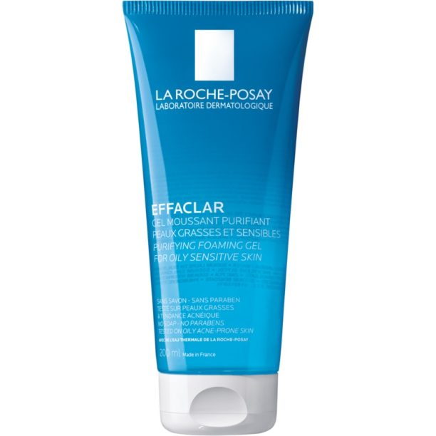 La Roche-Posay Effaclar дълбоко почистващ гел за мазна чувствителна кожа 200 мл.