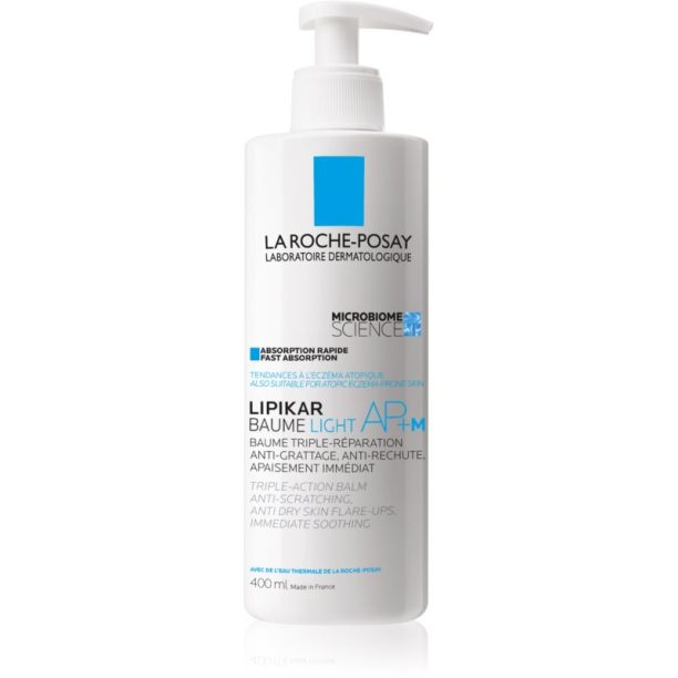 La Roche-Posay Lipikar Baume AP+M лек балсам за тяло за суха и чувствителна кожа 400 мл.